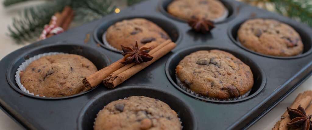 Fúszeres mézeskalács muffin